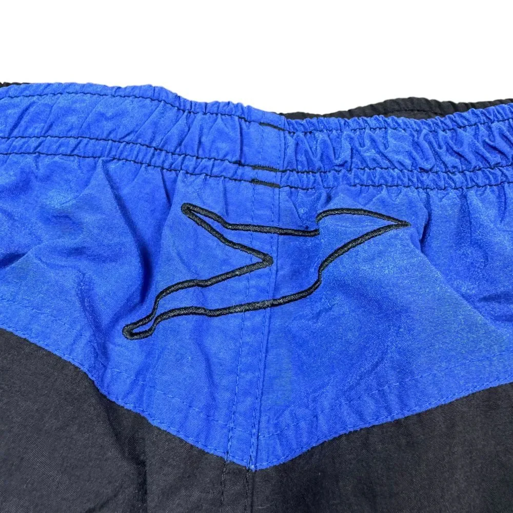 Vintage Speedo Swimsuit Men's XL* Nylon Shorts Mesh Lined Elastic Waist Surf 90s